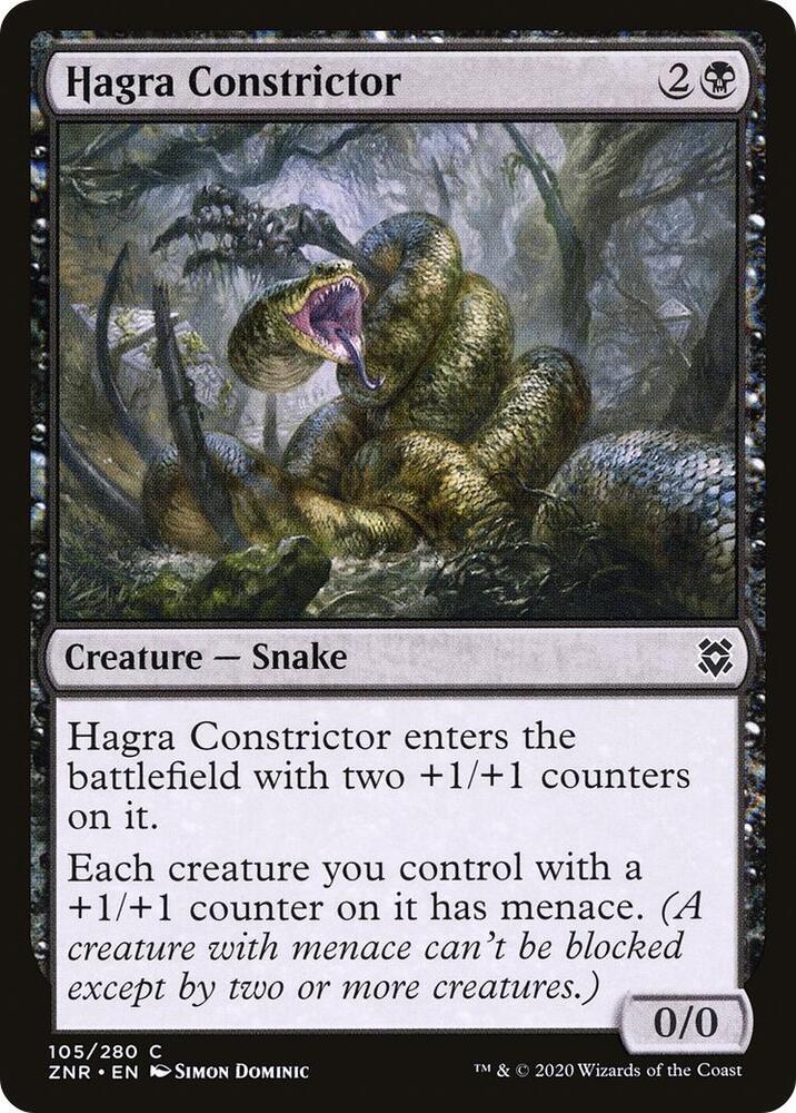 Hagra Constrictor [Zendikar Rising] 105