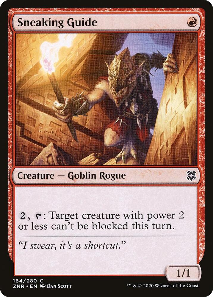 Sneaking Guide [Zendikar Rising] 164