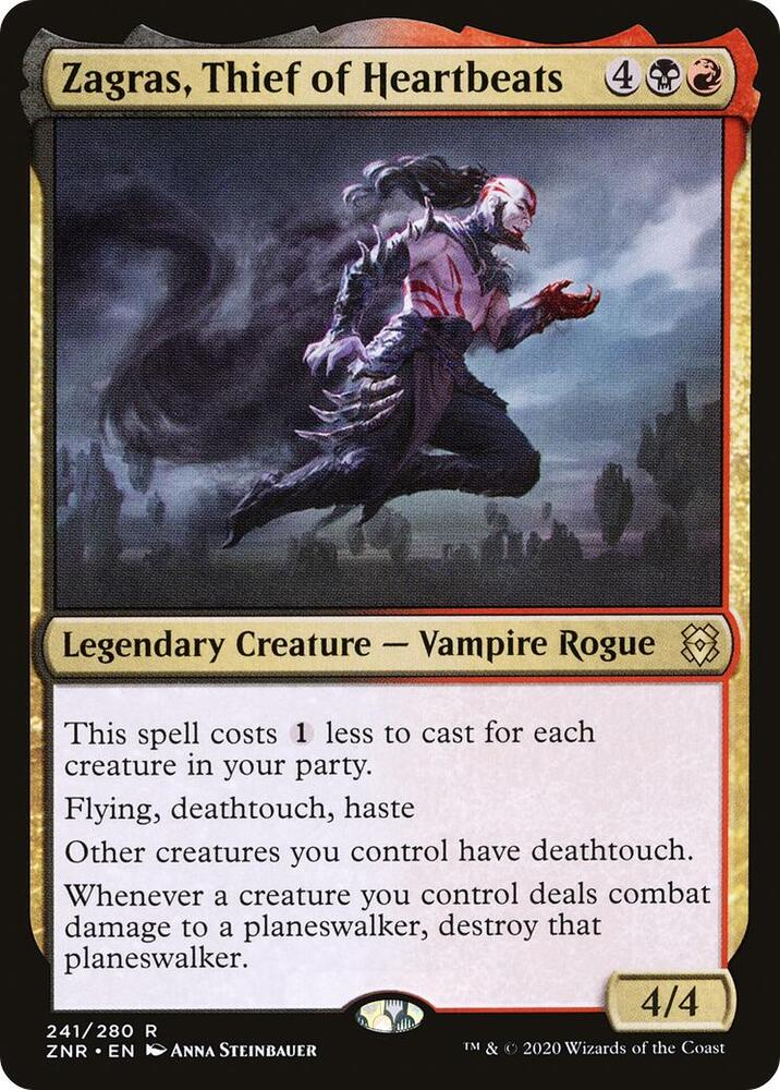Zagras, Thief of Heartbeats [Zendikar Rising] 241