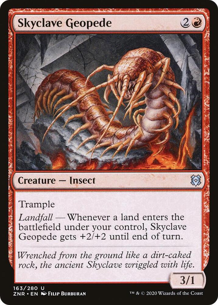 Skyclave Geopede [Zendikar Rising] 163