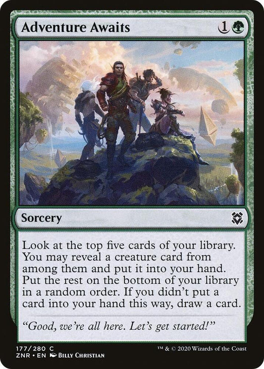 Adventure Awaits [Zendikar Rising] 177