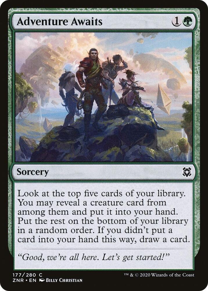 Adventure Awaits [Zendikar Rising] 177