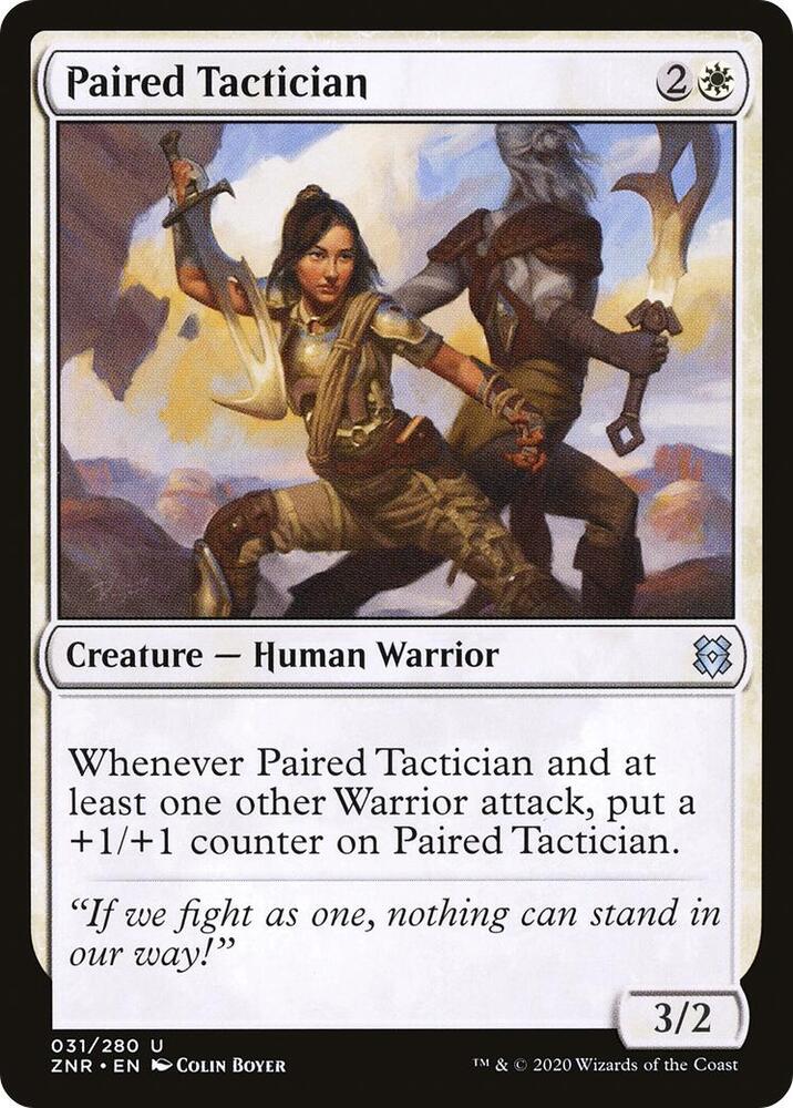 Paired Tactician [Zendikar Rising] 31
