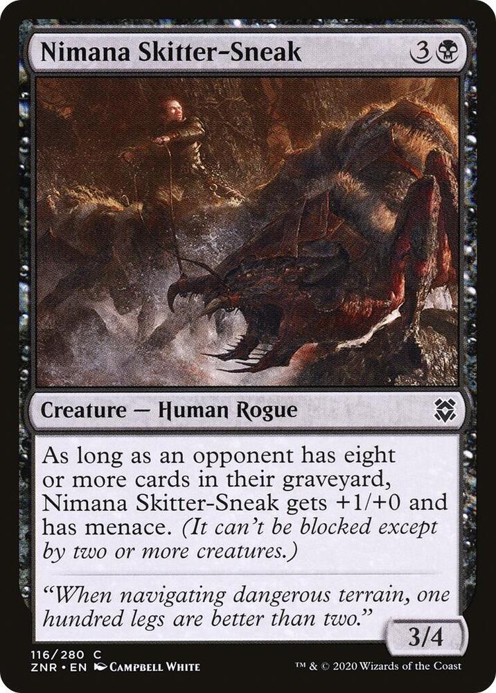 Nimana Skitter-Sneak [Zendikar Rising] 116
