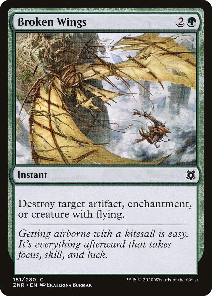 Broken Wings [Zendikar Rising] 181