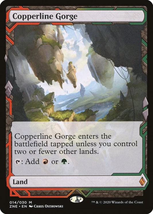 Copperline Gorge [Zendikar Rising Expeditions] 14