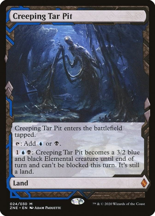 Creeping Tar Pit [Zendikar Rising Expeditions] 24
