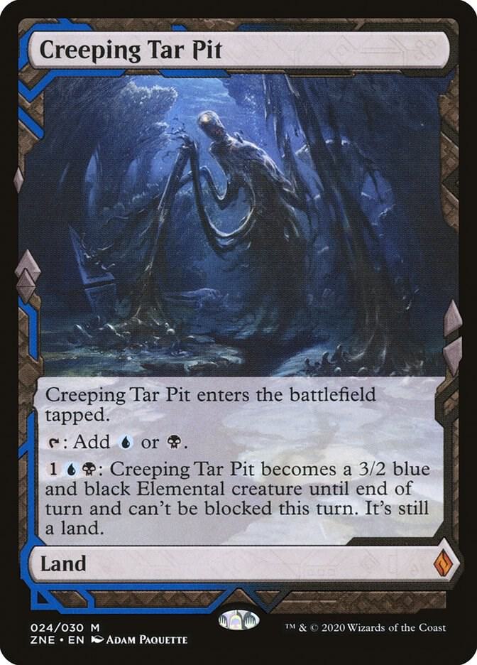 Creeping Tar Pit [Zendikar Rising Expeditions] 24