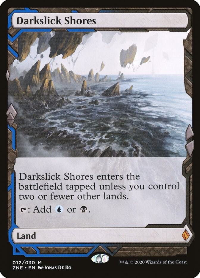 Darkslick Shores [Zendikar Rising Expeditions] 12