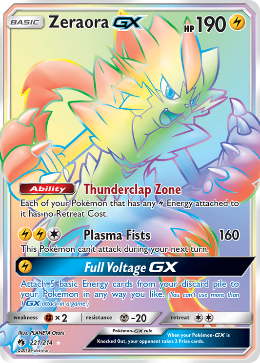 Zeraora-GX - 221/214 Lost Thunder