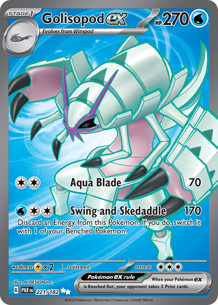 Golisopod ex - 221/182 Paradox Rift