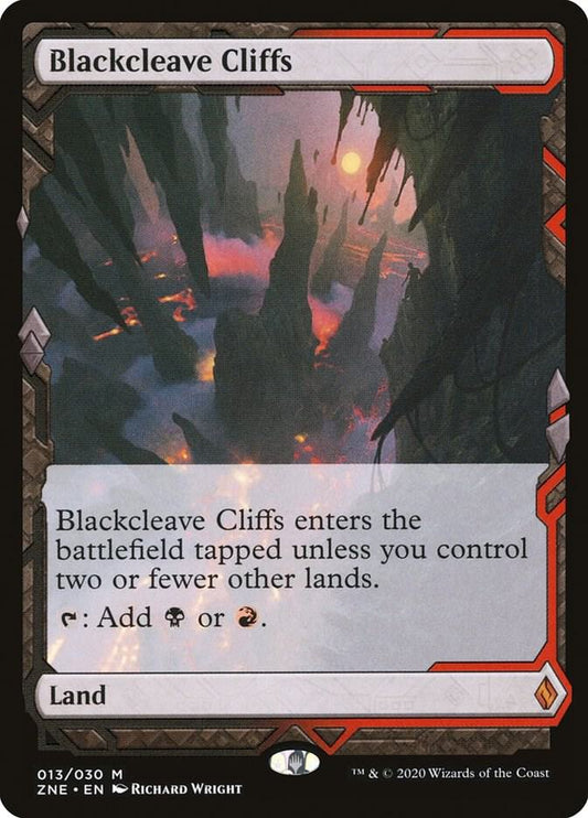 Blackcleave Cliffs [Zendikar Rising Expeditions] 13