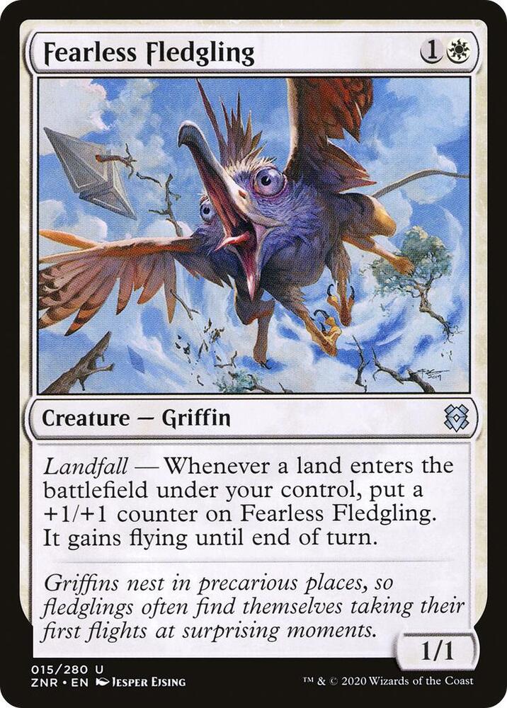 Fearless Fledgling [Zendikar Rising] 15