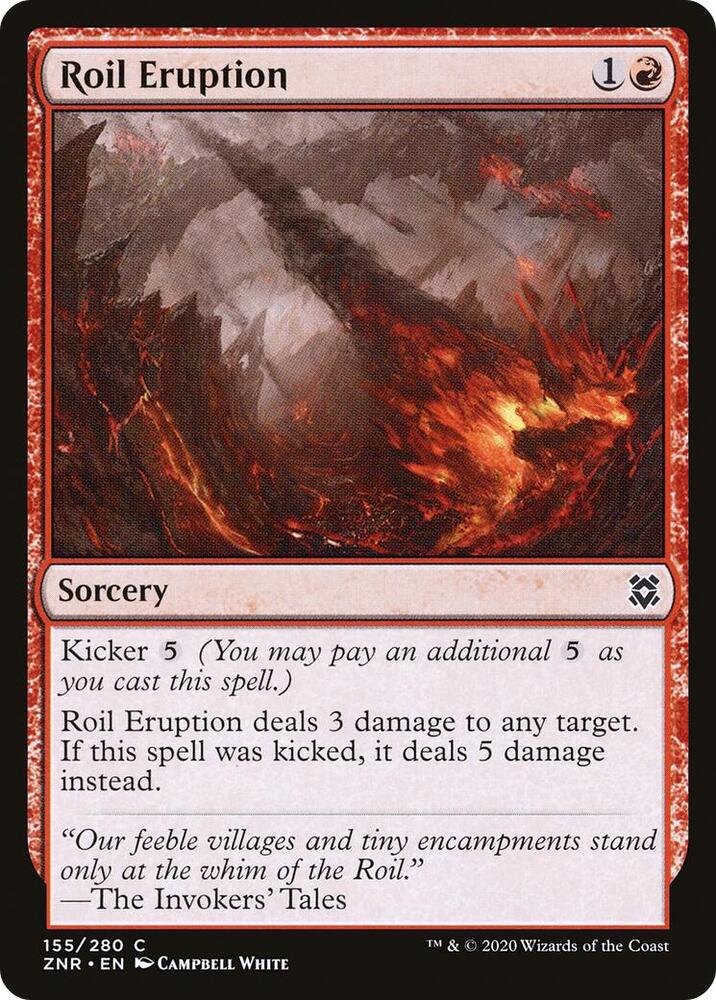Roil Eruption [Zendikar Rising] 155