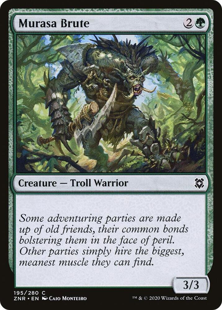 Murasa Brute [Zendikar Rising] 195