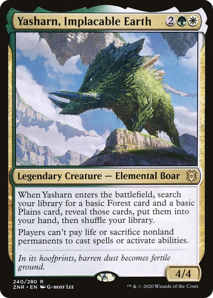 Yasharn, Implacable Earth [Zendikar Rising] 240