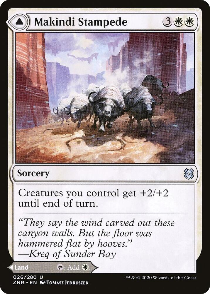 Makindi Stampede [Zendikar Rising] 26