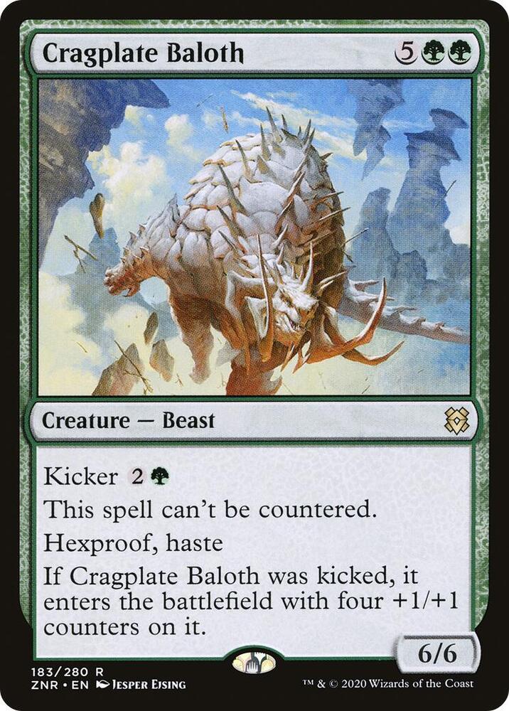 Cragplate Baloth [Zendikar Rising] 183