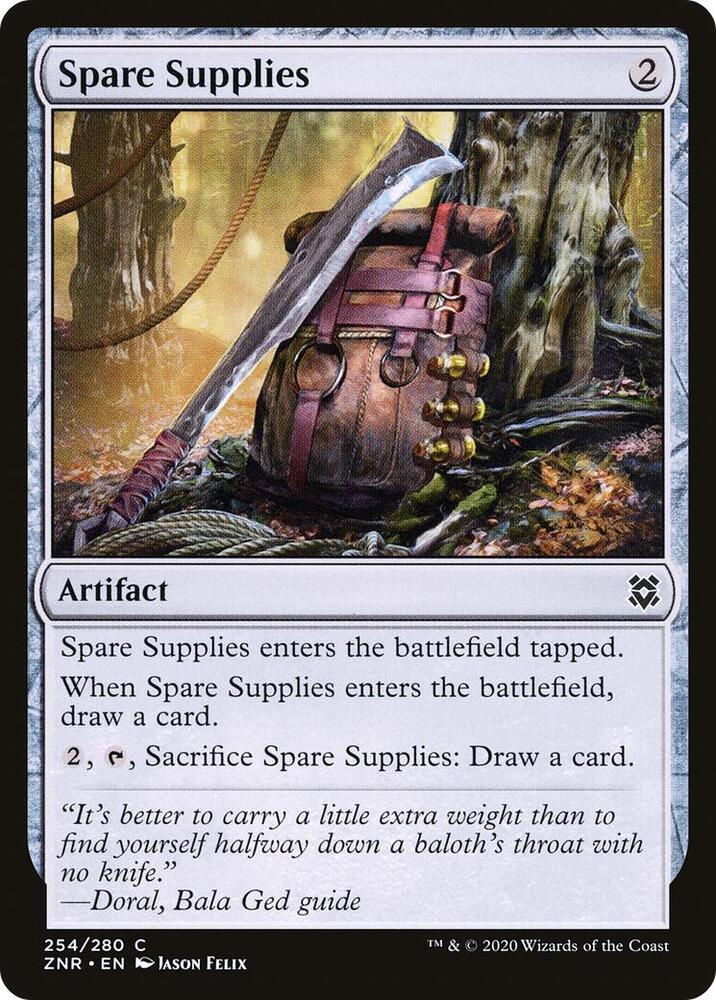 Spare Supplies [Zendikar Rising] 254