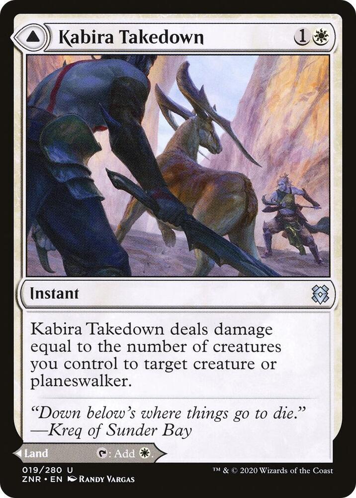 Kabira Takedown [Zendikar Rising] 19