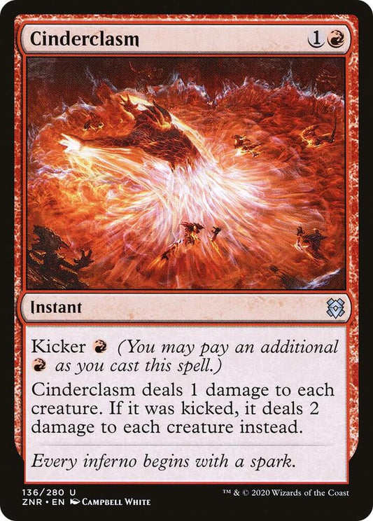 Cinderclasm [Zendikar Rising] 136
