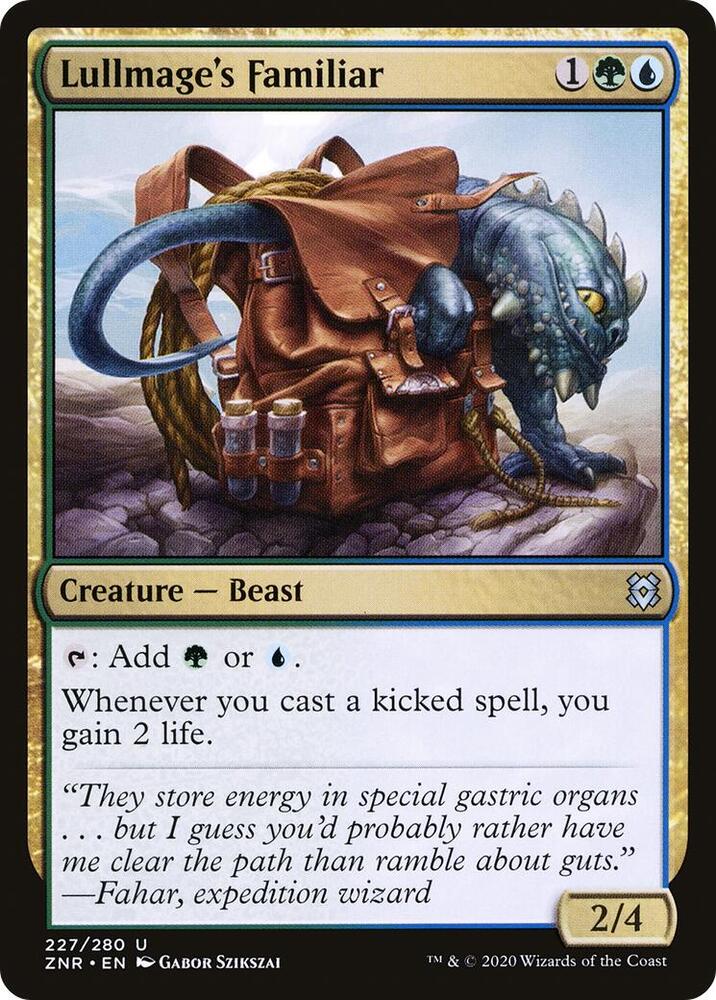 Lullmage's Familiar [Zendikar Rising] 227