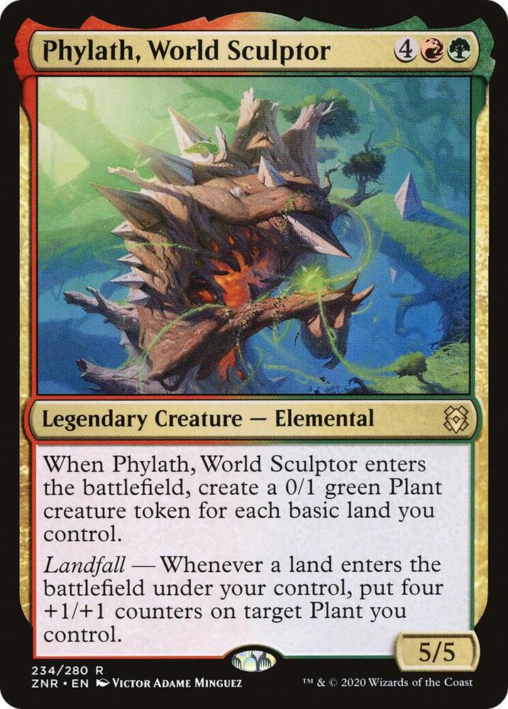 Phylath, World Sculptor [Zendikar Rising] 234