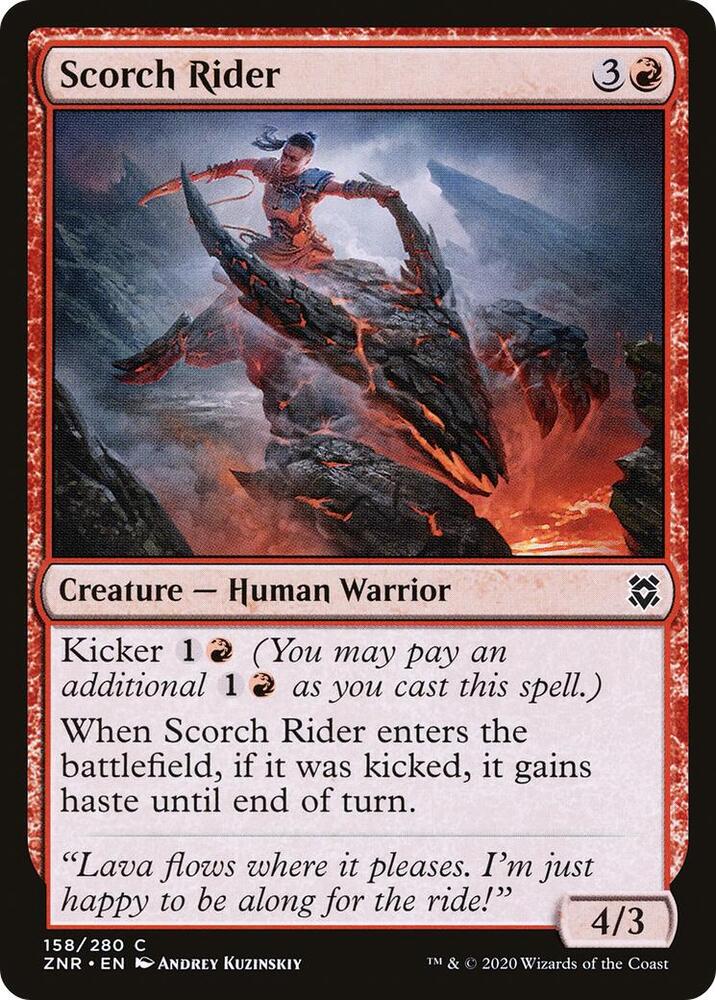 Scorch Rider [Zendikar Rising] 158