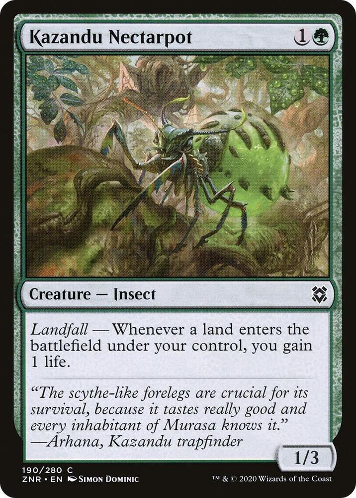 Kazandu Nectarpot [Zendikar Rising] 190