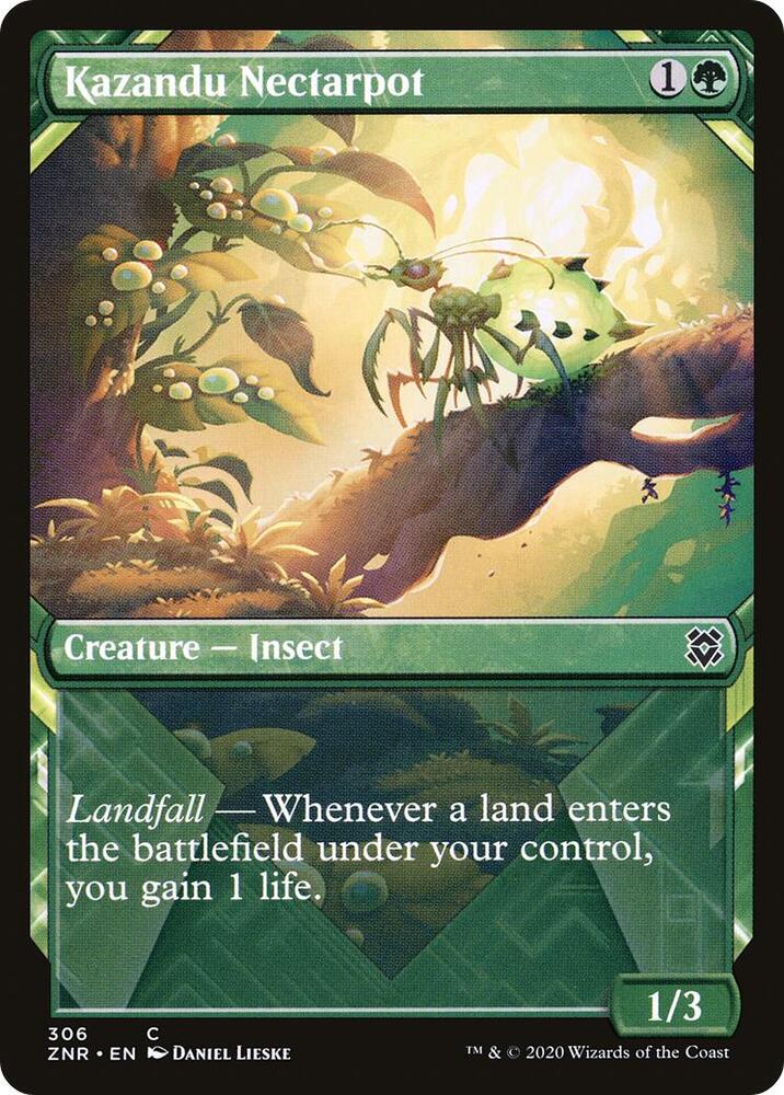 Kazandu Nectarpot (Showcase) [Zendikar Rising] 306