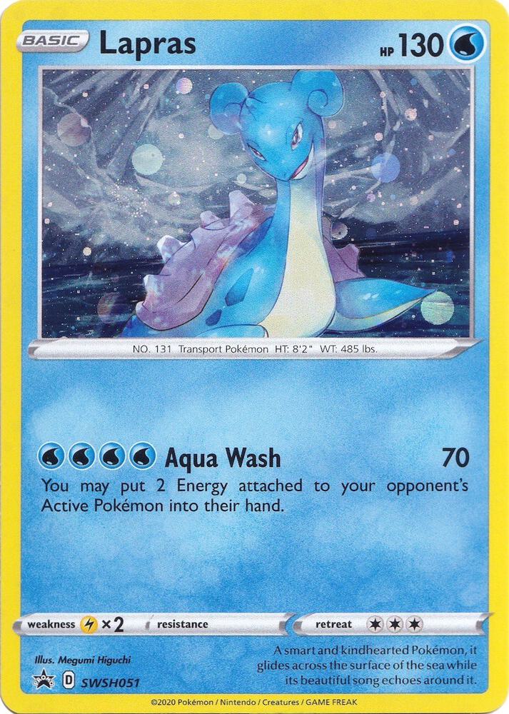Lapras - SWSH051 [SWSH: Sword & Shield Promo Cards] SWSH051