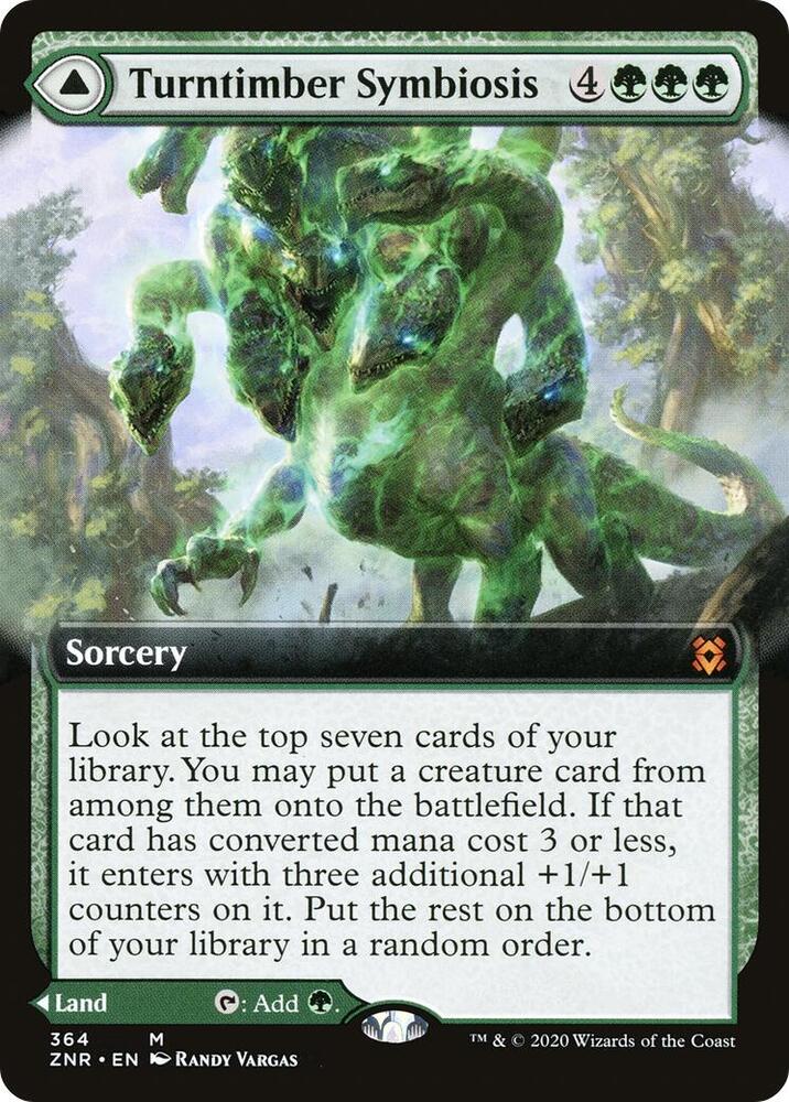 Turntimber Symbiosis (Extended Art) [Zendikar Rising] 364