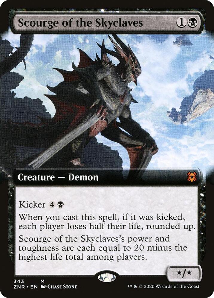 Scourge of the Skyclaves (Extended Art) [Zendikar Rising] 343