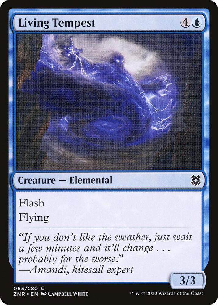 Living Tempest [Zendikar Rising] 65