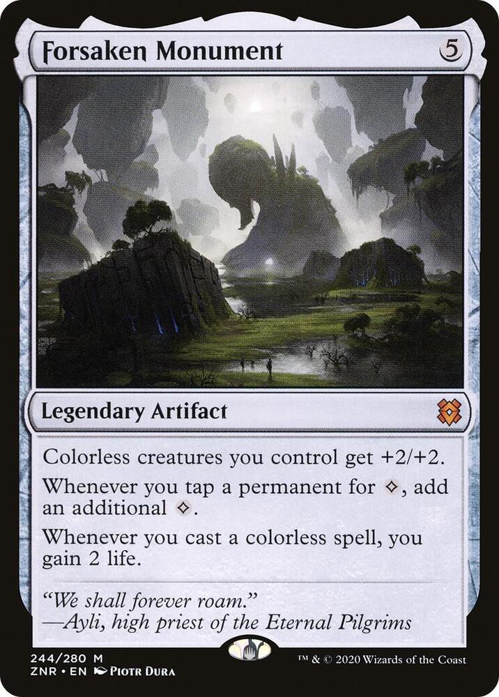 Forsaken Monument [Zendikar Rising] 244