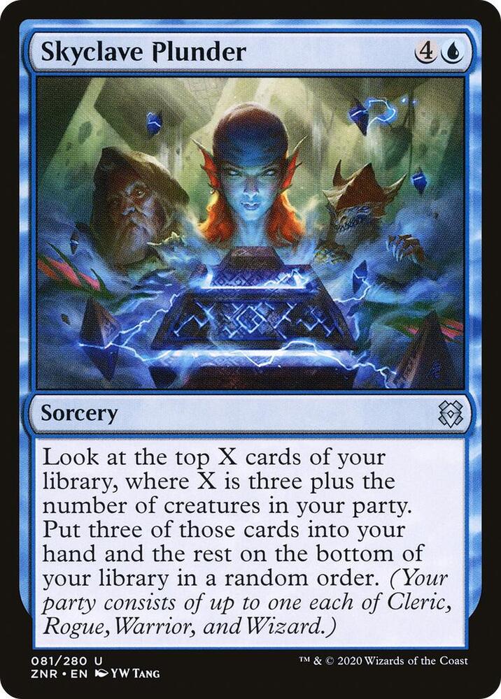 Skyclave Plunder [Zendikar Rising] 81