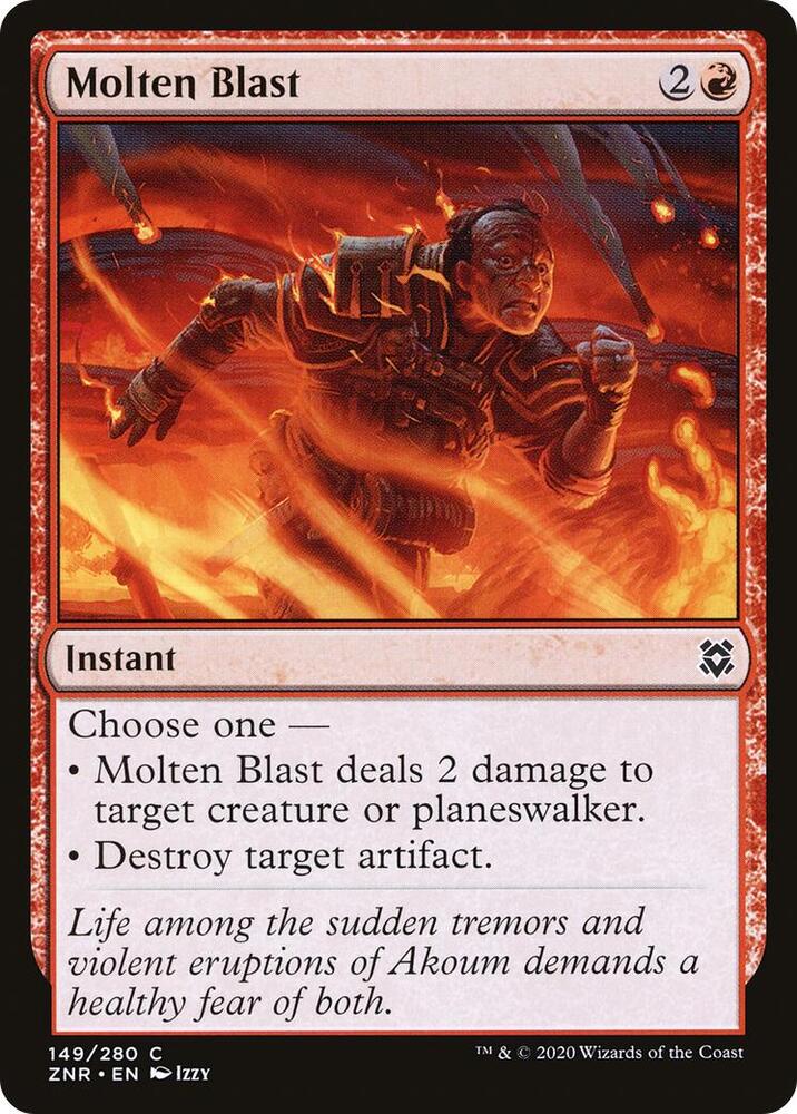 Molten Blast [Zendikar Rising] 149