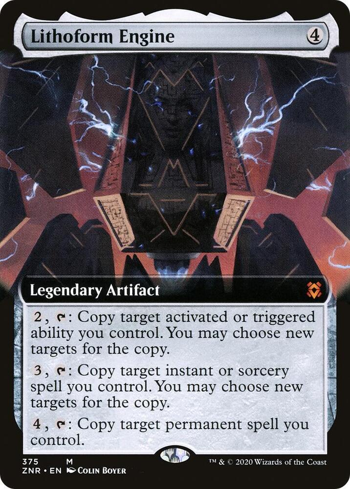 Lithoform Engine (Extended Art) [Zendikar Rising] 375