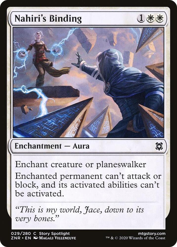 Nahiri's Binding [Zendikar Rising] 29