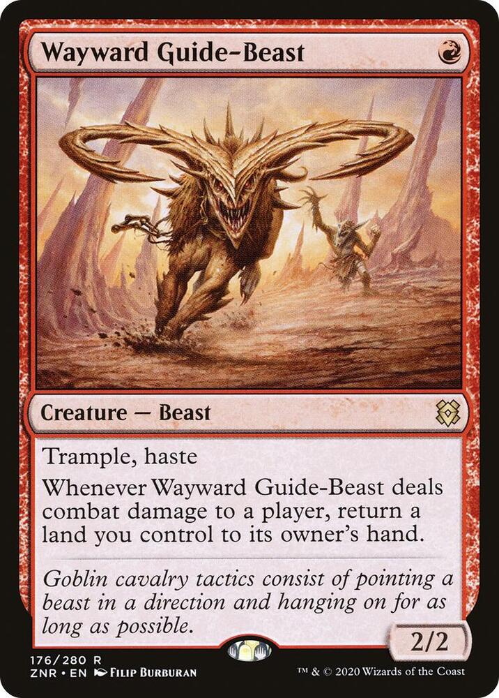 Wayward Guide-Beast [Zendikar Rising] 176
