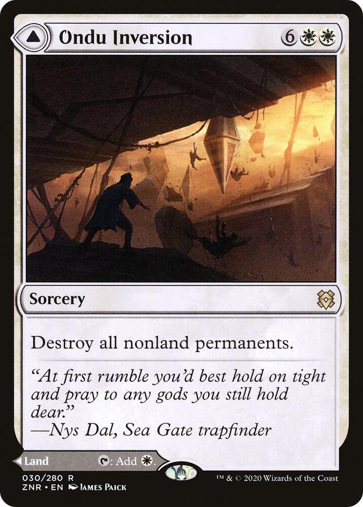 Ondu Inversion [Zendikar Rising] 30