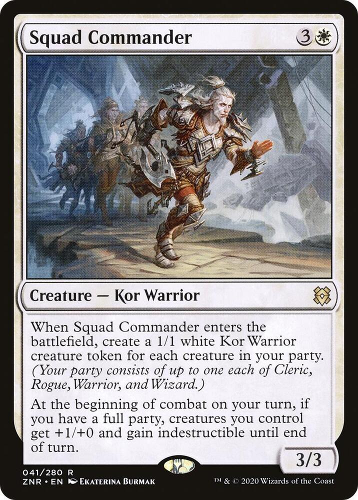 Squad Commander [Zendikar Rising] 41