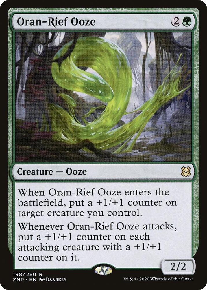 Oran-Rief Ooze [Zendikar Rising] 198