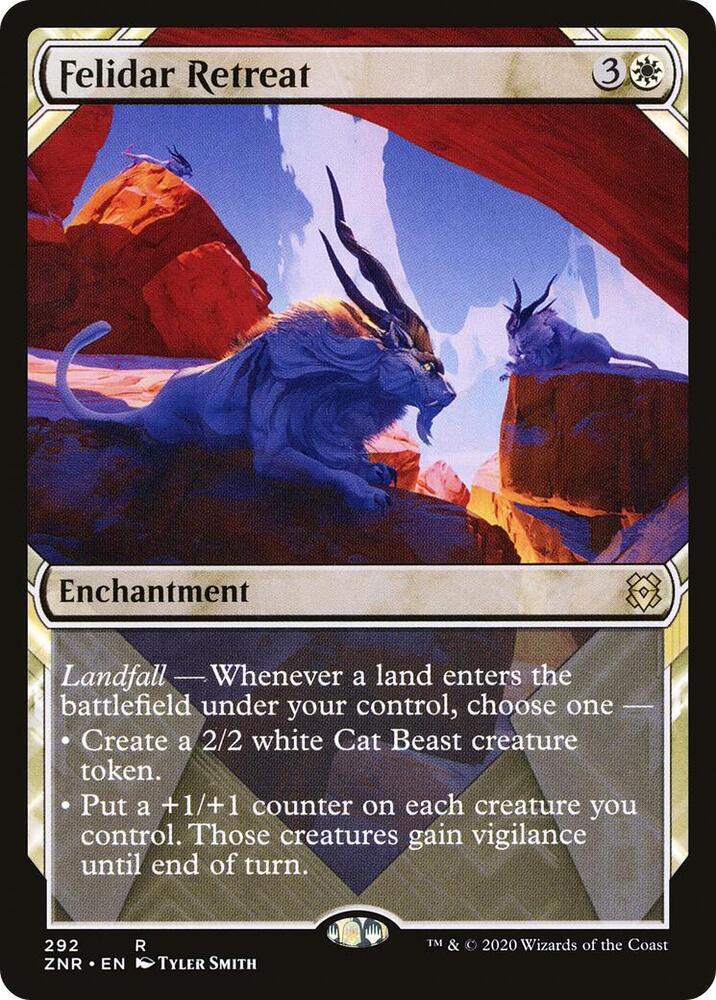 Felidar Retreat (Showcase) [Zendikar Rising] 292