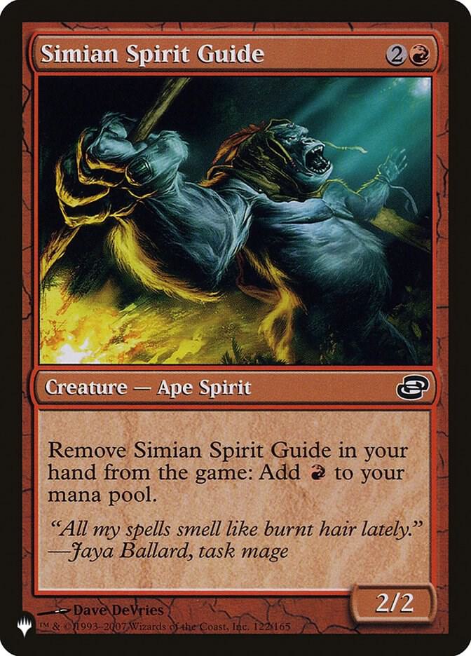 Simian Spirit Guide [The List Reprints] 122/165