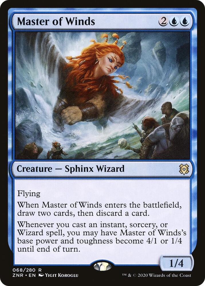 Master of Winds [Zendikar Rising] 68