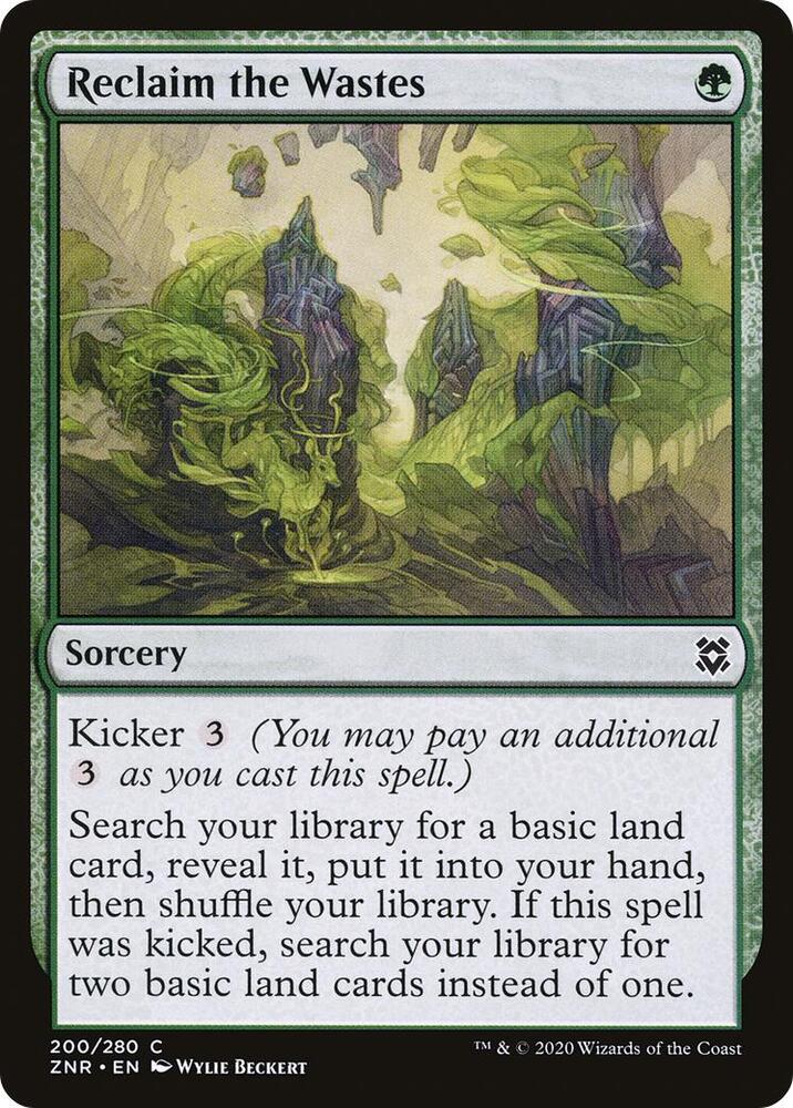 Reclaim the Wastes [Zendikar Rising] 200