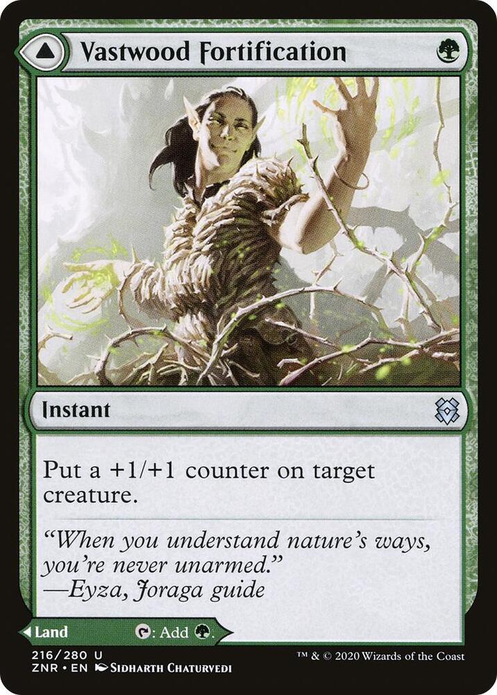 Vastwood Fortification [Zendikar Rising] 216