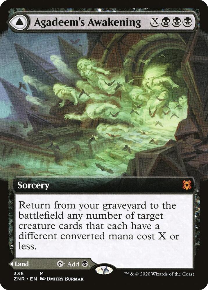 Agadeem's Awakening (Extended Art) [Zendikar Rising] 336