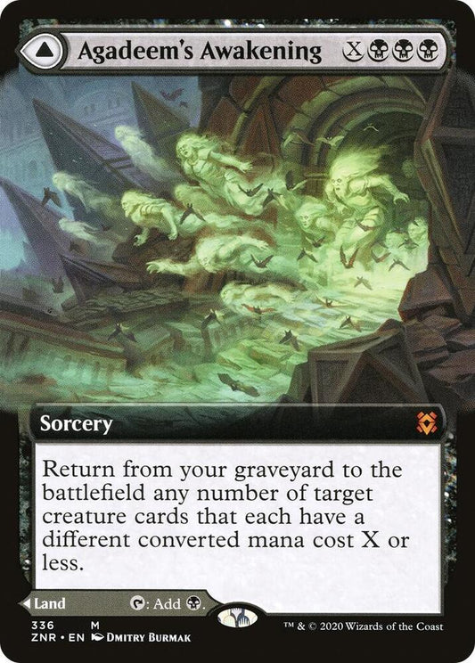 Agadeem's Awakening (Extended Art) [Zendikar Rising] 336